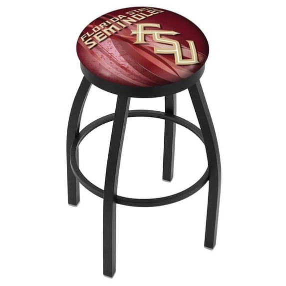 Holland Bar Stool L8B2B36FSU-FS 36 in. Florida State Bar Stool with Seminoles FSU Logo Swivel Seat