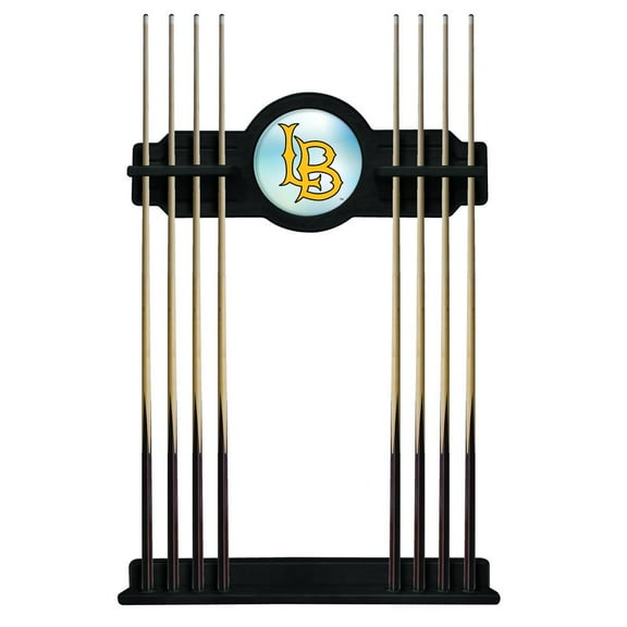 Holland Bar Stool Long Beach State University Cue Rack in Black Finish