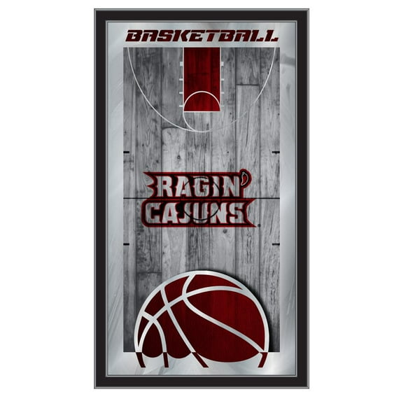 Holland Bar Stool Louisiana-Lafayette 15" x 26" Basketball Mirror