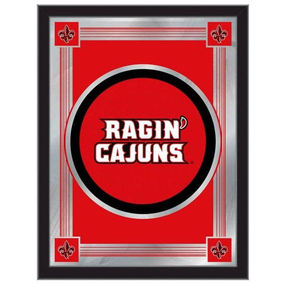 Holland Bar Stool Louisiana-Lafayette 17" x 22" Logo Mirror