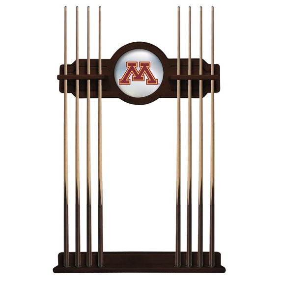 Minnesota Golden Gophers Eight Stick Pool Cue Rack - English Tudor