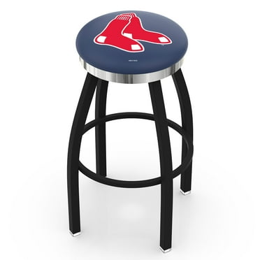 Boston Red Sox 36" Swivel Counter Stool with Chrome Accent