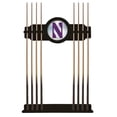 thumbnail image 1 of Northwestern Wildcats Eight Stick Pool Cue Rack - Black, 1 of 3