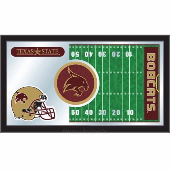 Holland Bar Stool NCAA Football Mirror Framed Graphic Art