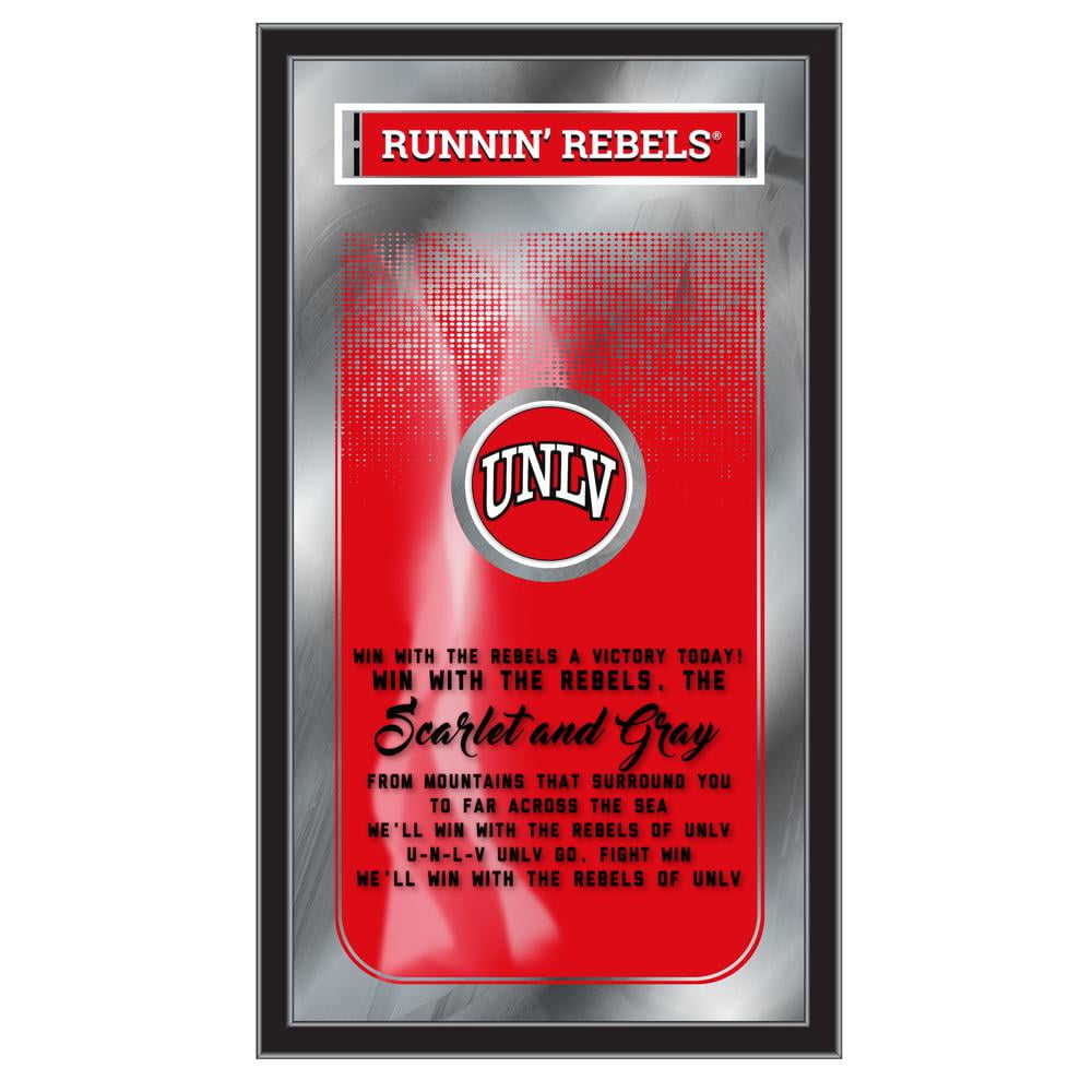 Holland Bar Stool UNLV 26 X 15 Fight Song Mirror Walmart Holland bar stool unlv 26 x 15 fight song mirror walmart