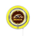 thumbnail image 1 of Holland Bar Stool Western Michigan Neon Clock, 1 of 5