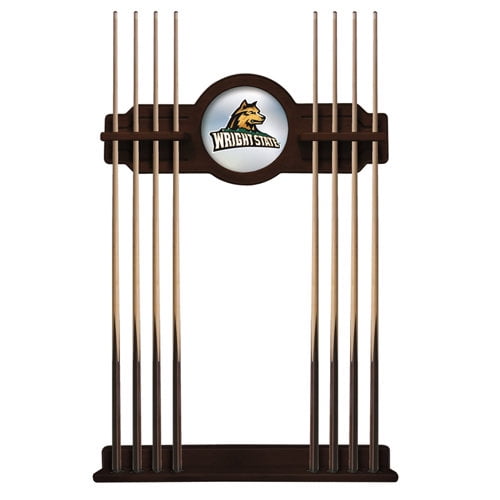 Wright State Raiders Eight Stick Pool Cue Rack - English Tudor