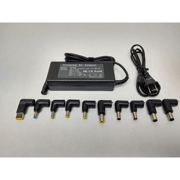 Holland Electronics 90W Universal Notebook AC Adapter with 8 Power Tips Acer, ASUS, Dell, HP, Lenovo