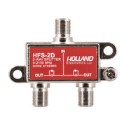 Holland Electronics Splitter 2-Way Diode Steered Splitter HFS-2D 5-2150 MHz Performance