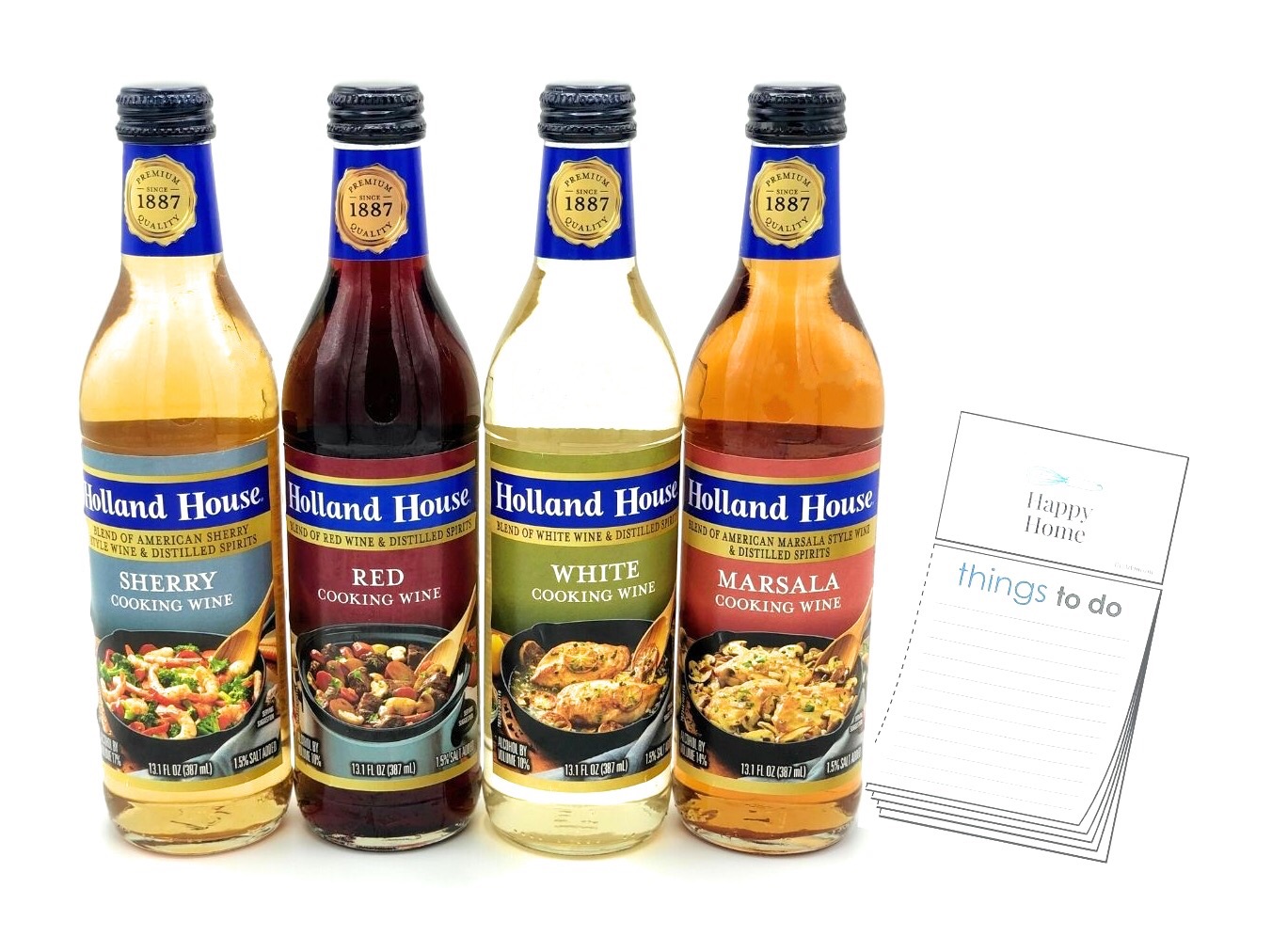 Holland House Cooking Wine 13.1 oz Bottle 1 Each of Red Cooking wine