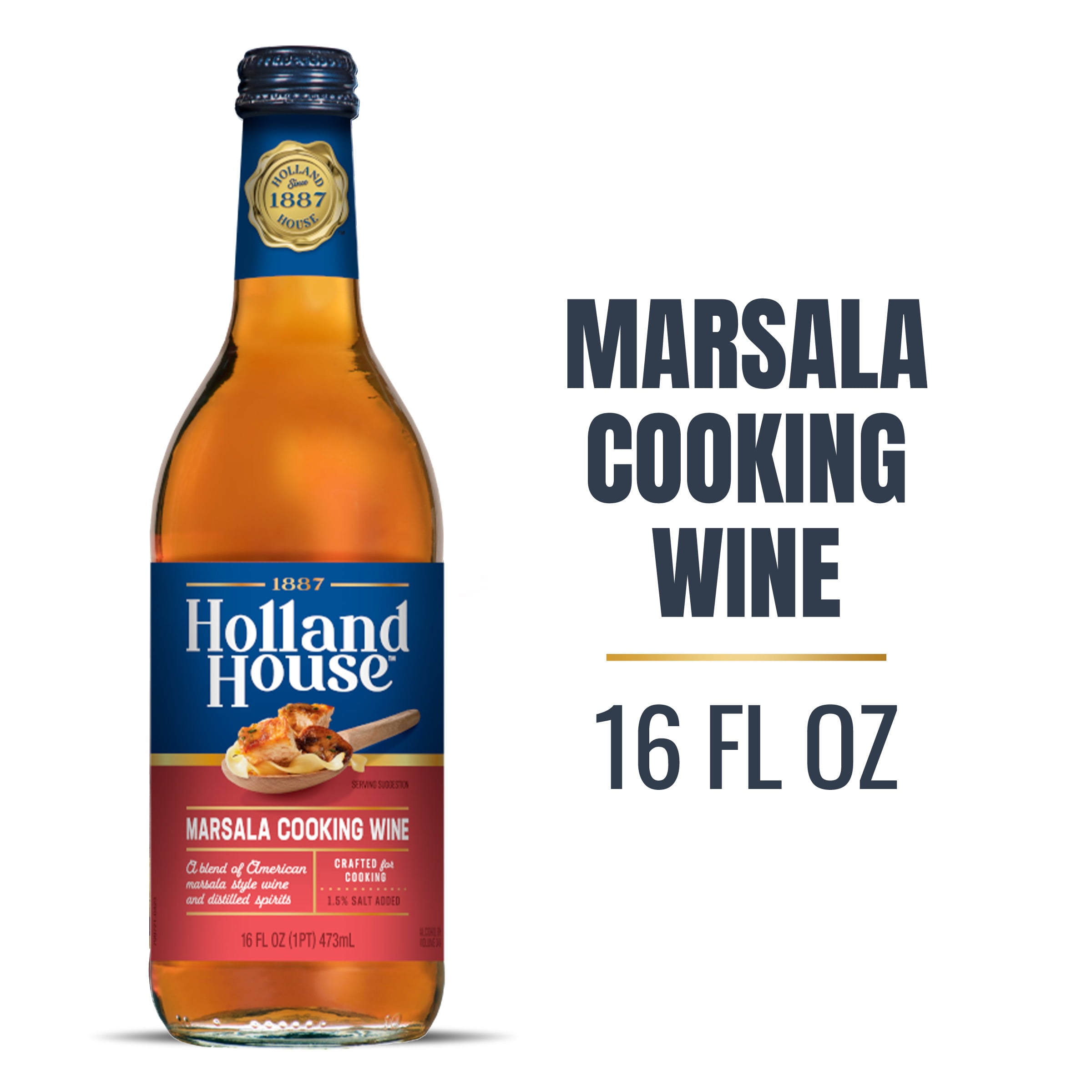 Holland House Marsala Cooking Wine, 16 FL oz