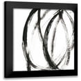 thumbnail image 1 of Holland, J. 20x20 Black Modern Framed Museum Art Print Titled - Linear Expression IX, 1 of 5