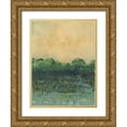 thumbnail image 1 of Holland, Julie 19x24 Gold Ornate Wood Framed with Double Matting Museum Art Print Titled - Viridian Marsh I, 1 of 4