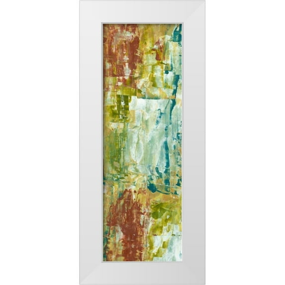 Holland, Julie 7x14 White Modern Wood Framed Museum Art Print Titled - Staccato IV