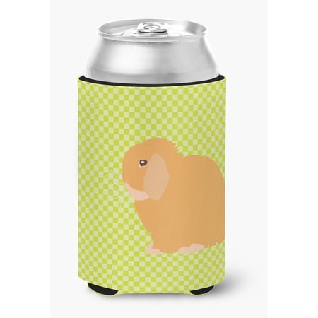 Holland Lop Rabbit Green Can or Bottle Hugger