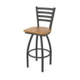 thumbnail image 1 of Holland Misha XL 25" Counter Stool - Nickel/Cherry Maple Seat, 1 of 2