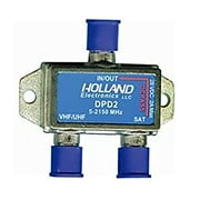 Holland Satellite Diplexer - US Satellite Providers Approved 2 AMP Version Antenna tv
