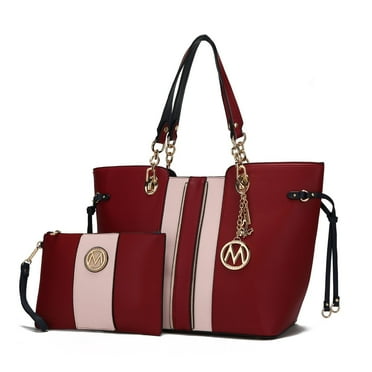 Holland Tote Handbag with Wristlet - 2Psc by Mia k.