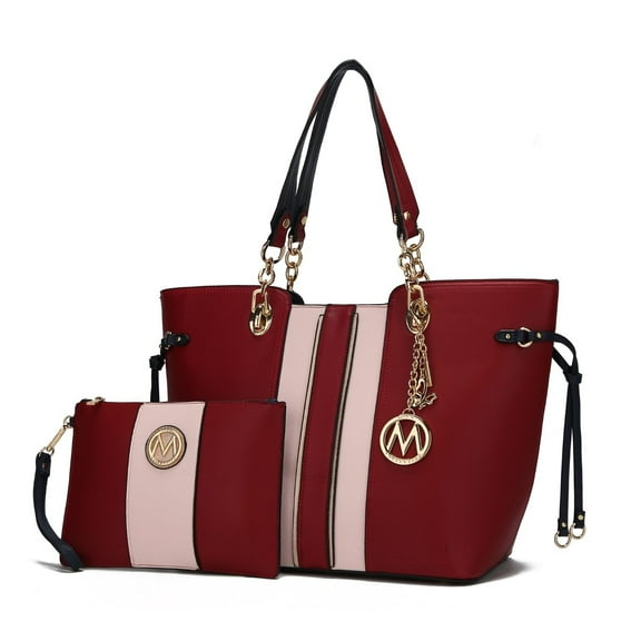 Holland Tote Handbag with Wristlet - 2Psc by Mia k.