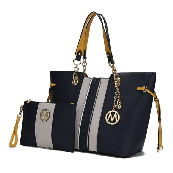 Holland Tote Handbag with Wristlet - 2Psc by Mia k.