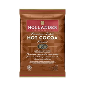 Hollander Barista Premium Dutched Hot Cocoa Powder cs 10/2.5 lb