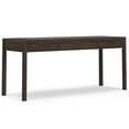 thumbnail image 1 of Simpli Home Hollander SOLID WOOD Contemporary Modern 72 inch Wide Wide Desk in Warm Walnut Brown, 1 of 14