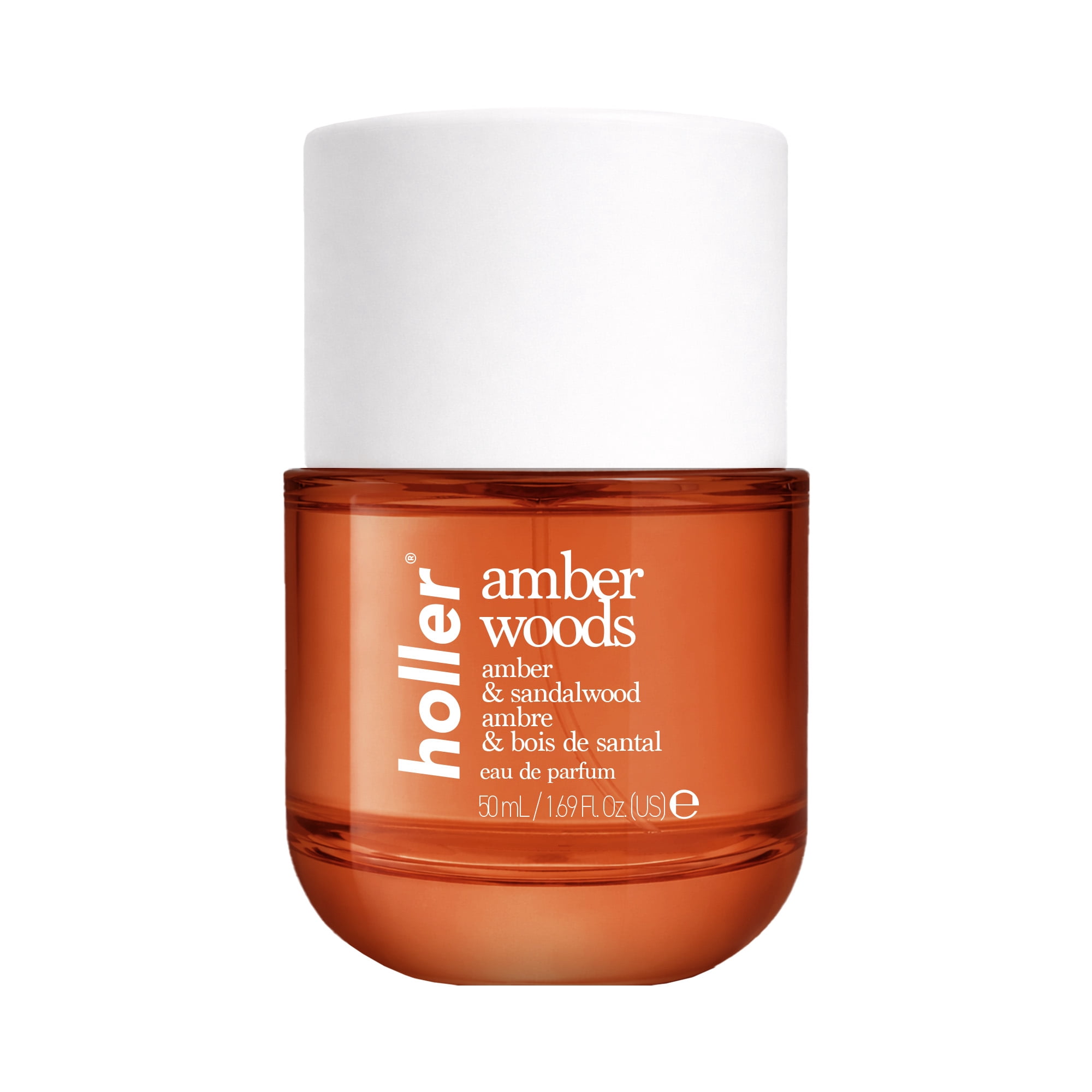 HOLLER Amber Woods Amber & Vanilla Eau De Parfum, 1.69 fl oz