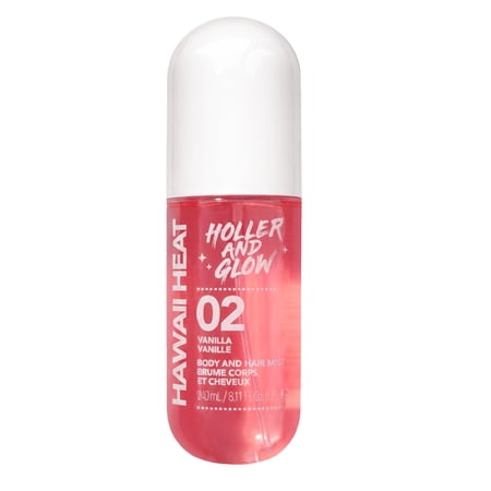 Holler and Glow Hawaii Heat Vanilla Body & Hair Mist, 240ml/8.11 fl oz