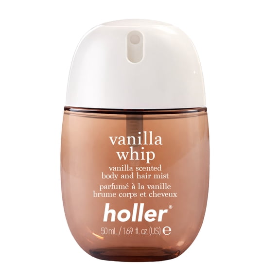 Holler Vanilla Whip Scented Body and Hair Fragrance Mist, 1.69 fl oz