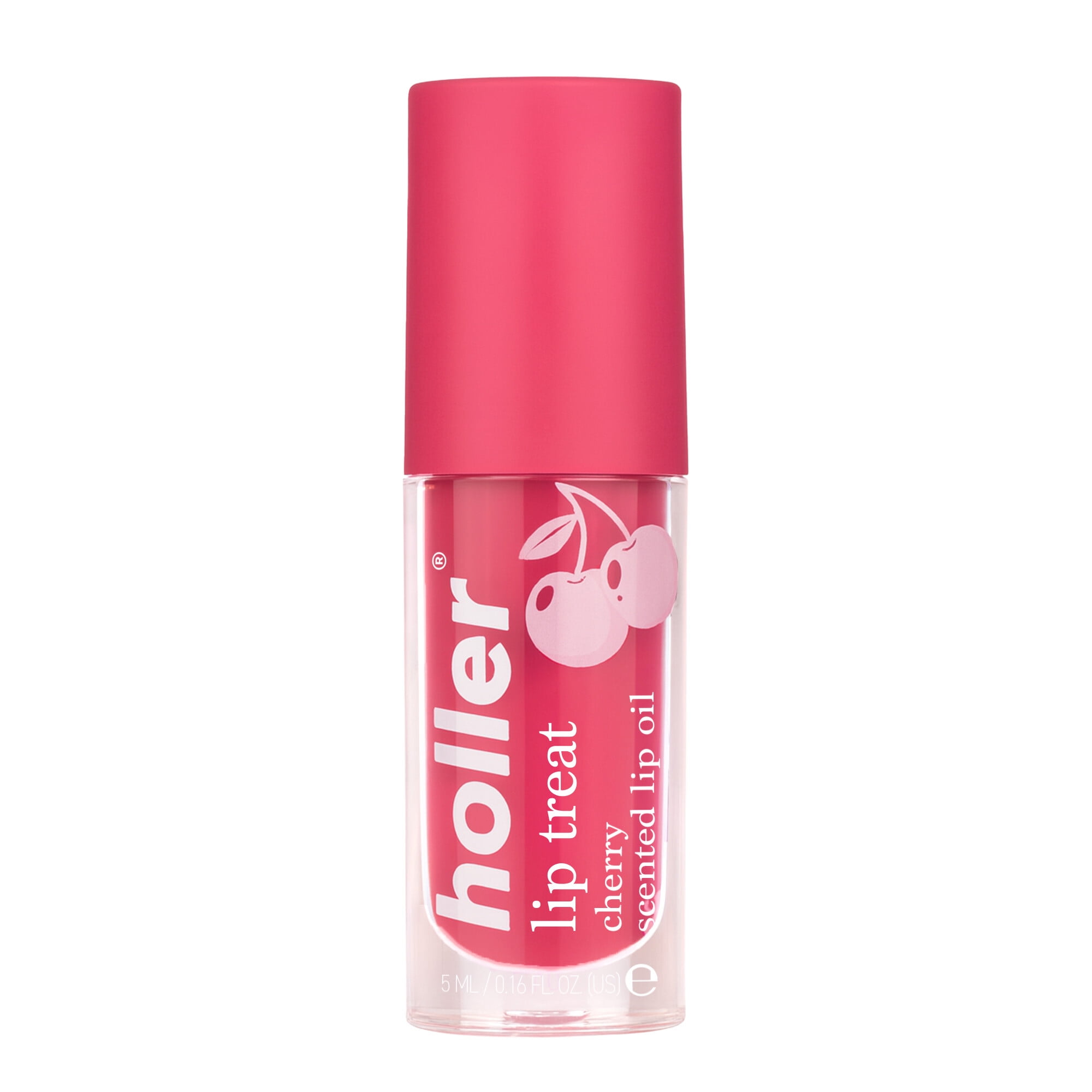 Holler Lip Treat Cherry Crush Cherry Lip Oil, 0.16 fl oz - Walmart.com