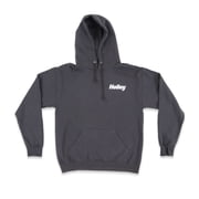 Holley 10432-SMHOL Hooded Sweatshirt - Fleece - Adult Small - Charcoal Grey