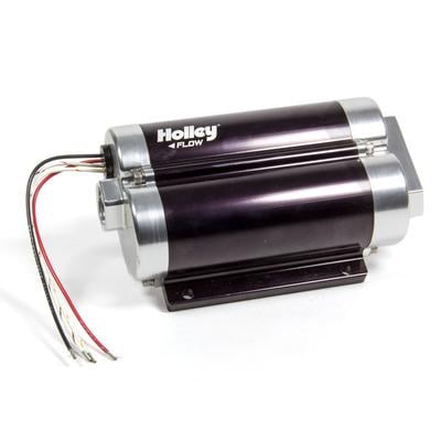 Holley Dominator In-Line Fuel Pump #10 ORB In/Outlet Holley Dominator In-Line Fuel Pump #10 ORB In/Outlet