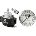 thumbnail image 1 of Holley 12-841 HP Billet Fuel Press Regulator,Gauge/Chrome Fitting, 1 of 6