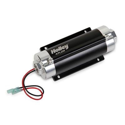 Holley HP In-Line Billet Elect. Fuel Pump - 96GPH Holley HP In-Line Billet Elect. Fuel Pump - 96GPH