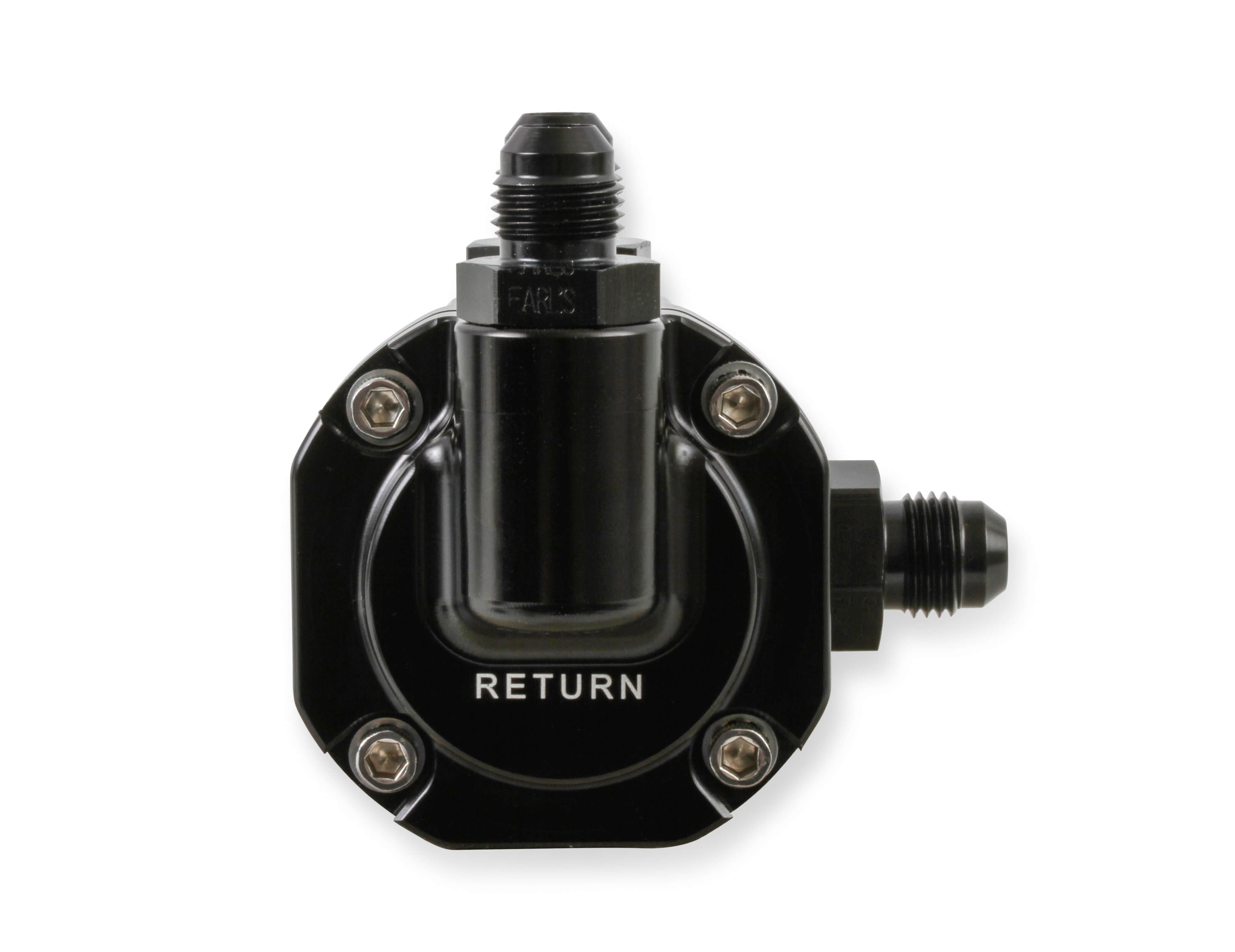 Return-Style Fuel Pressure Regulator Kit With Bracket, Lines, And Gauge – For Holley Carburetors