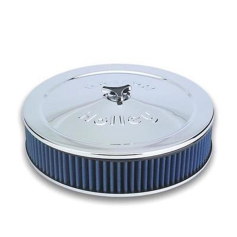 Holley Power Shot Chrome Air Cleaner Assembly Holley Power Shot Chrome Air Cleaner Assembly