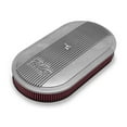 thumbnail image 1 of Holley 120-400 Holley Vintage Series Oval Air Cleaner - Natural Cast, 1 of 11