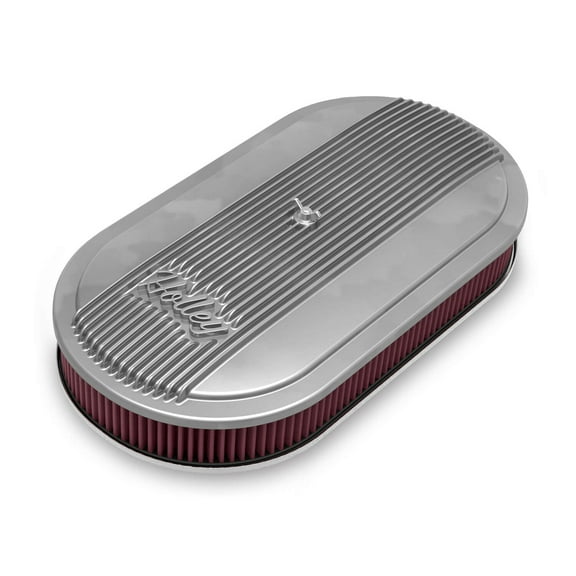 Holley 120-400 Holley Vintage Series Oval Air Cleaner - Natural Cast