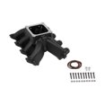 thumbnail image 1 of Holley 300-295BK Single Plane 4500 Carbureted Split-Design Race Intake Manifold- GM LS1/LS2/LS6, 1 of 11