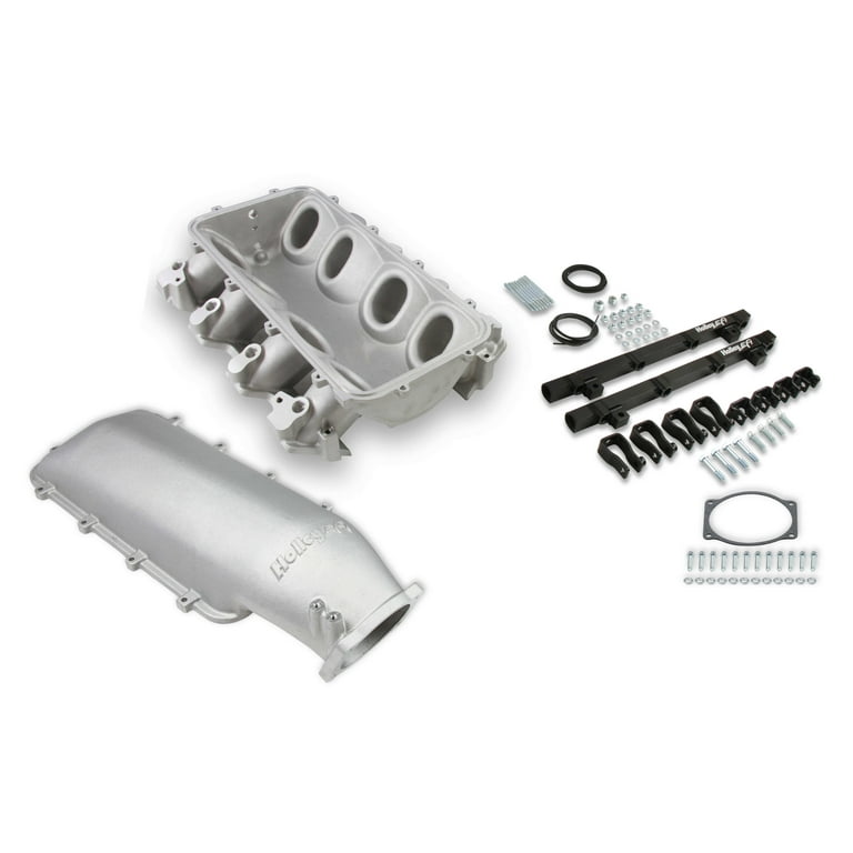 Holley Intake Manifold Lo-Ram GM LS1 - Satin Holley Intake Manifold Lo-Ram GM LS1 - Satin