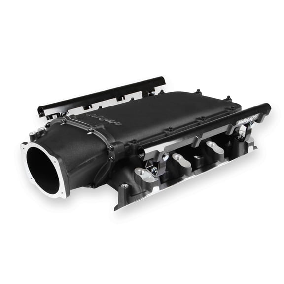 Holley 300-680BK Ultra Lo-Ram Manifold Kit Single Injector Black