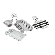 Holley 300-682 Ultra Lo-Ram Manifold Kit with Burst Panel Single Injector Satin