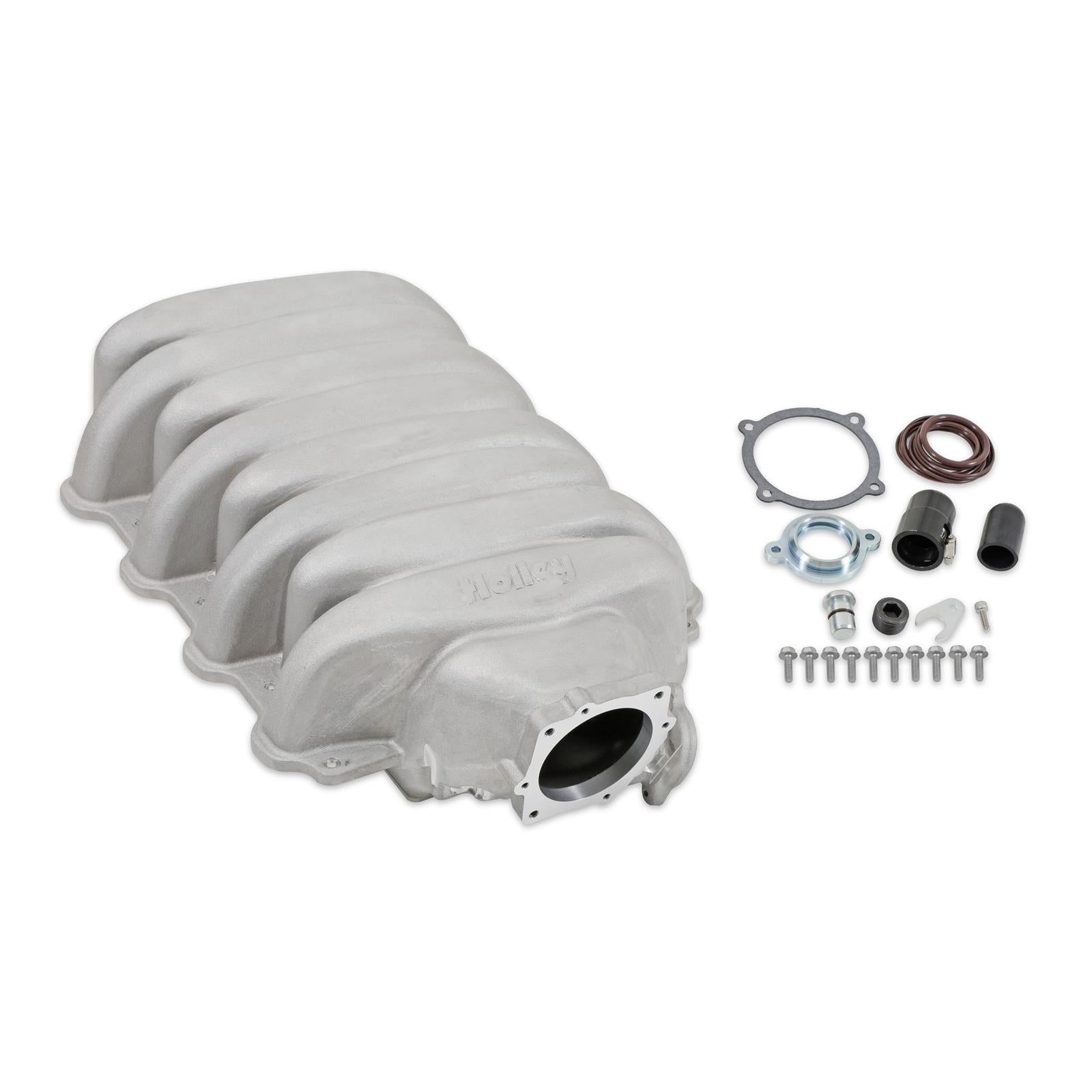 Holley 300-900 Ford 7.3L Godzilla Low-Profile Intake Manifold - Natural