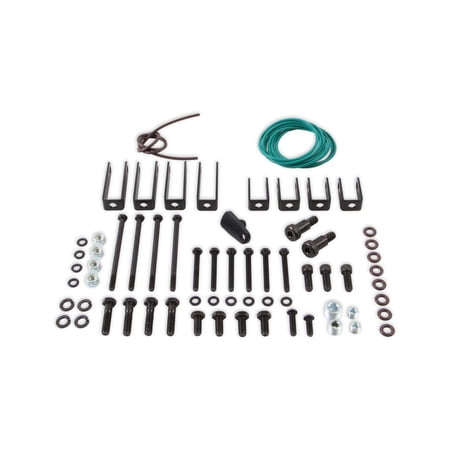 Holley 508-34 REPLACEMENT HARDWARE AND BRACKET KIT LS3 BLACK