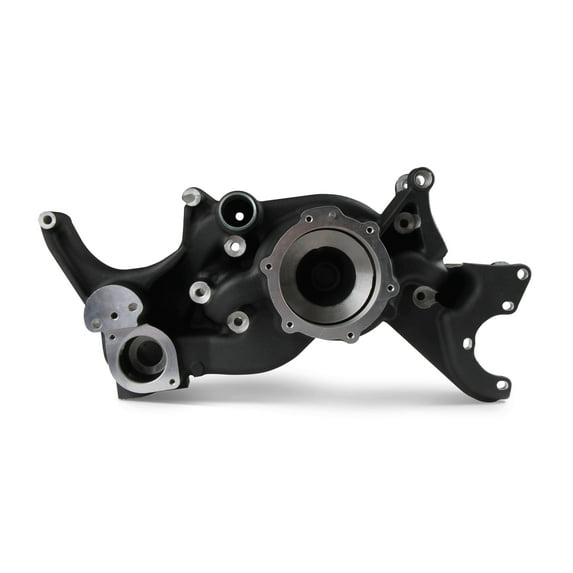 Holley 97-224 LS COOLING MANIFOLD BLACK-A/C Delete