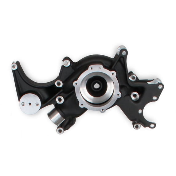 Holley 97-309 Holley COOLING MANIFOLD - Small Block Chevrolet - Black