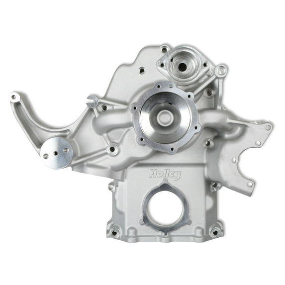 Holley 97-372 Replacement Timing Cover - Natural Finish