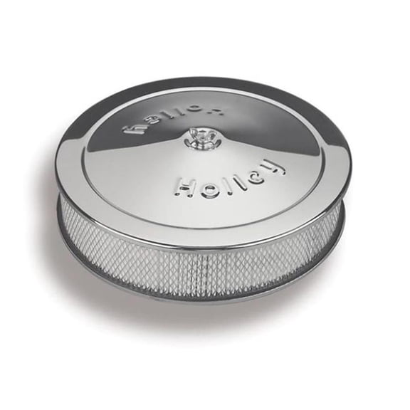 Holley 120-102, 14In Chrome Air Cleaner Aftermarket High Performance Parts