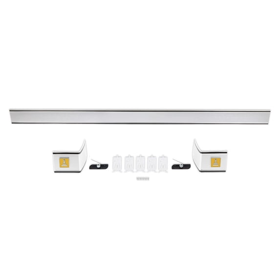 Holley Classic Trucks 04-558 Rear Cab Moldings - 3 Piece Fits select: 1983-1986 CHEVROLET C10, 1987 CHEVROLET R10