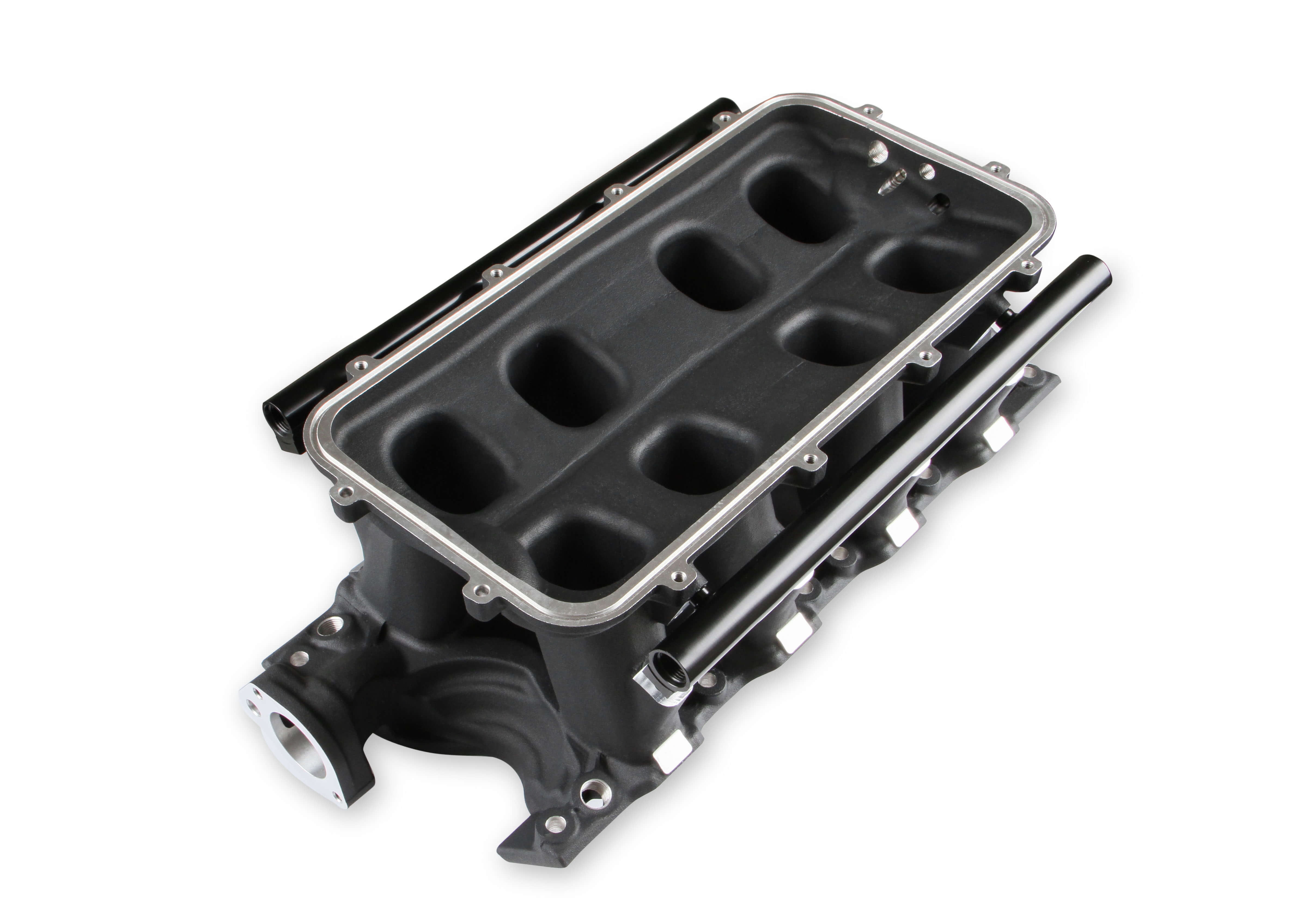 Holley EFI 300-274BK 8.2" SBF Ford Hi-Ram EFI Manifold Base-Black